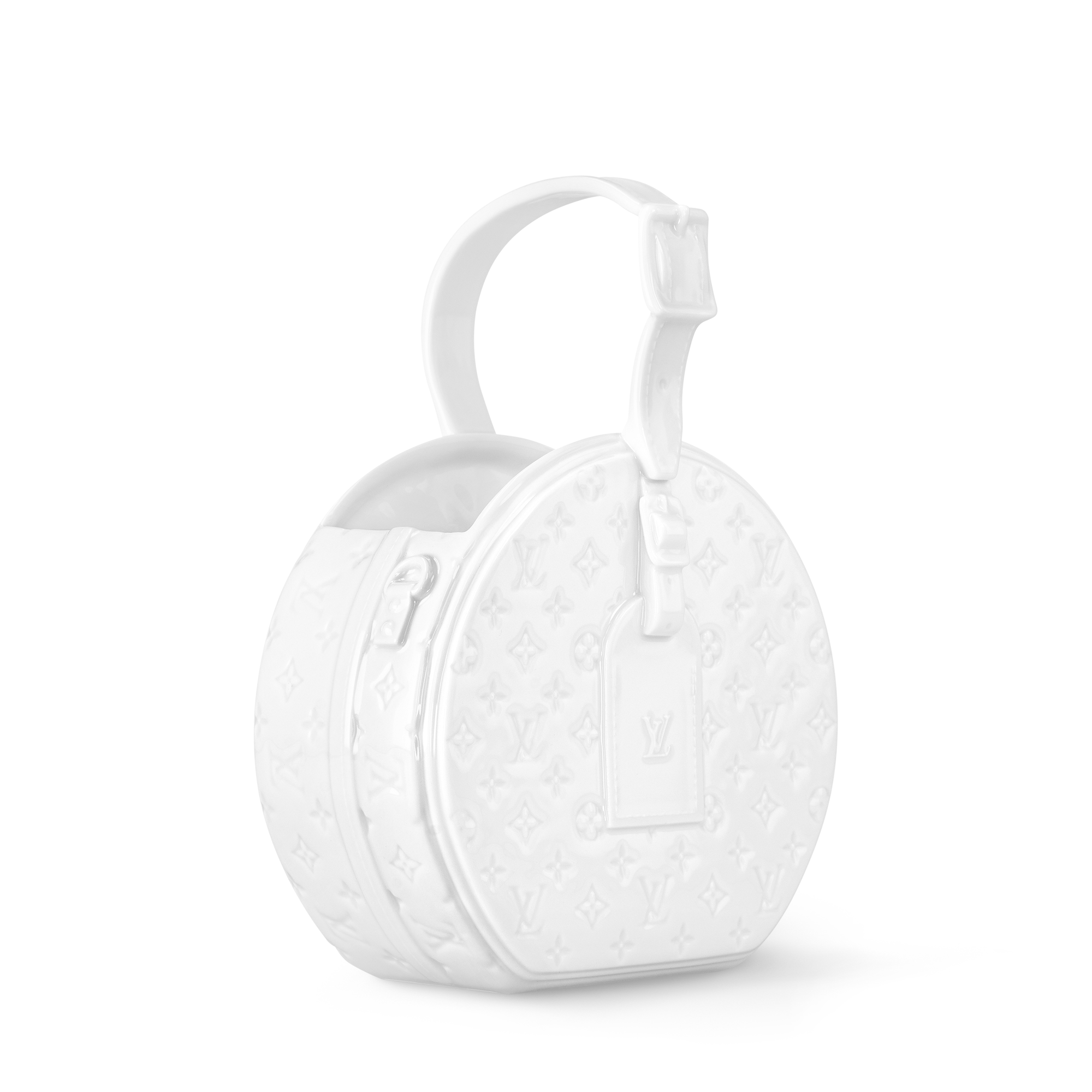 Porcelain Vase Petite Boite Chapeau Monogram Canvas - Luxury